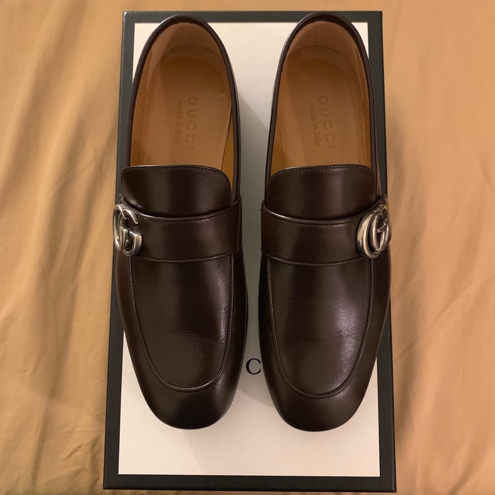 Gucci Chocolate Brown Oxford